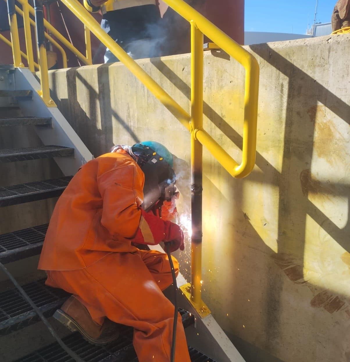 Estandarización de Barandas en Planta AWTP/EWTP - La Quinua